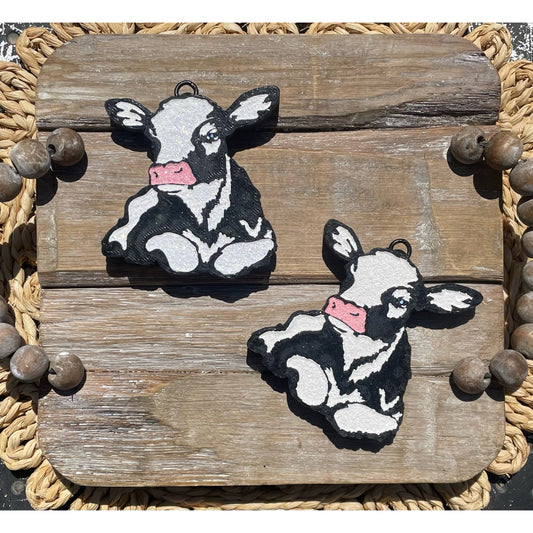 Cow Car Freshie