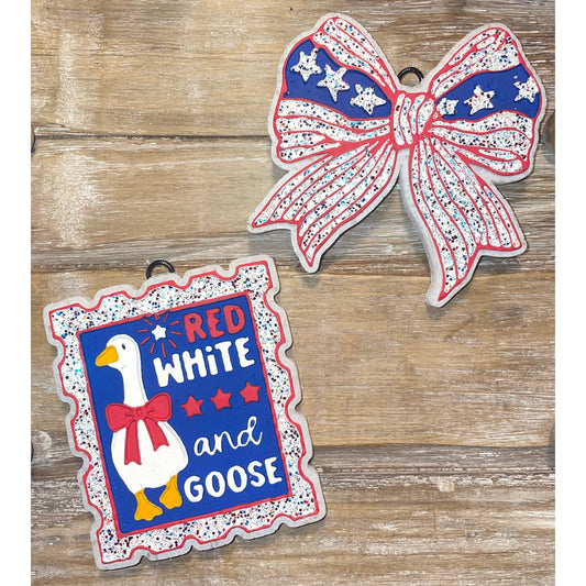 Red White & Blue Car Freshies
