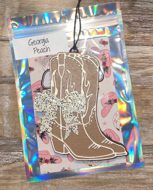 Cowgirl Boots Car Freshie